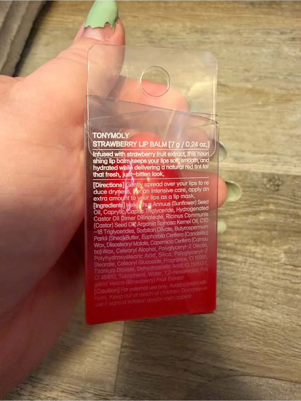 TONYMOLY Strawberry Lip Balm